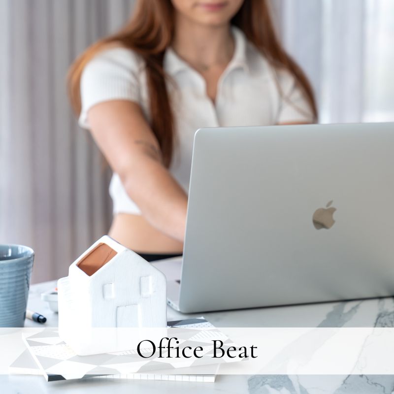 A link to a collection of stock images, Office Beats, you'll find captivating visuals that perfectly capture the essence of your industry. From dynamic workspaces to cozy coffee breaks, these images will elevate your online presence and make your content shine.